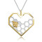 Pendentif Abeille argent - miniature