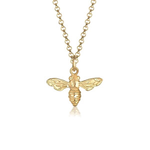 Pendentif Abeille doré