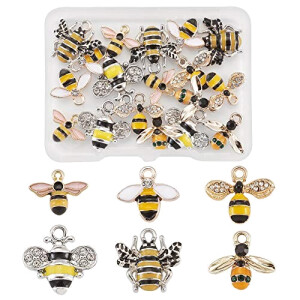 Pendentif Abeille motifs s 24 pièces