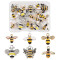 Pendentif Abeille motifs s 24 pièces - miniature