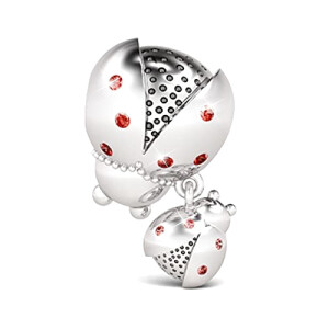 Pendentif Coccinelle argent