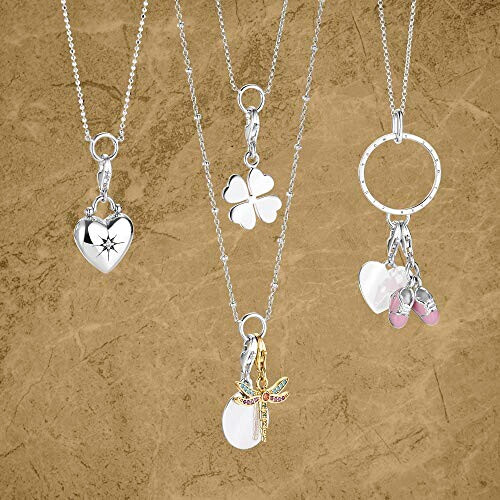 Pendentif Papillon argenté variant 3 