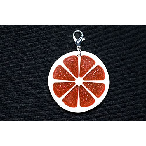 Pendentif Orange Fruit multicolore variant 0 