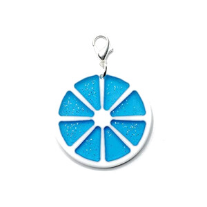 Pendentif Orange Fruit multicolore