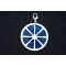 Pendentif Orange Fruit multicolore - miniature variant 1