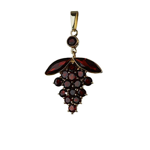 Pendentif Raisin jaune 2.7x7.6 mm