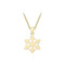 Pendentif Flocon gold - miniature