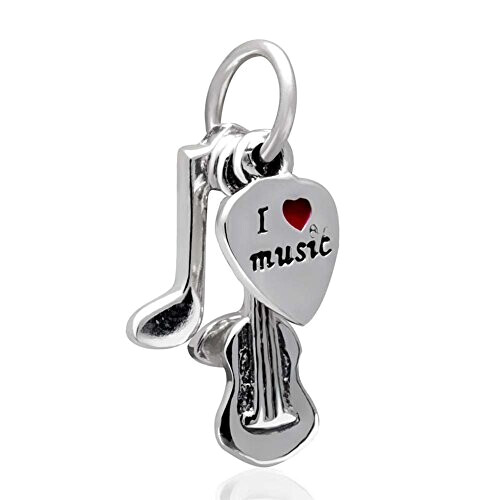 Pendentif Note de musique argent