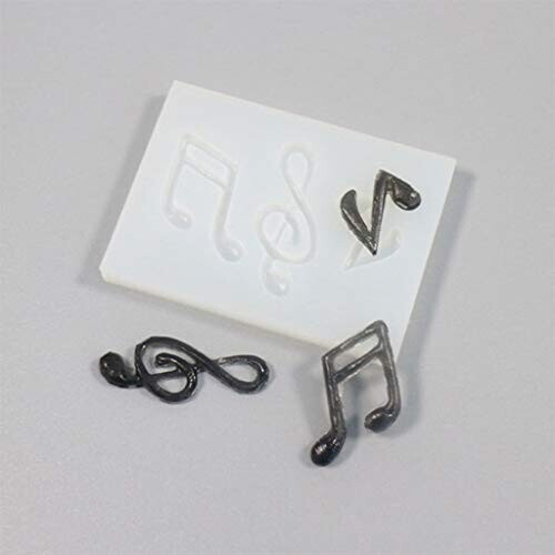 Pendentif Note de musique transparent variant 6 