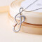 Pendentif Note de musique argent 4x2 cm - miniature variant 2