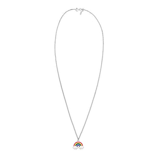 Pendentif Arc en ciel gris variant 1 