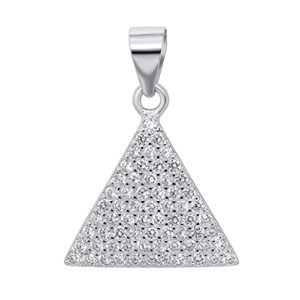 Pendentif Triangle argent 15x20 mm