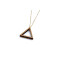 Pendentif Triangle marron - miniature