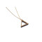 Pendentif Triangle marron - miniature variant 3