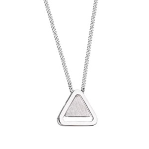 Pendentif Triangle argent