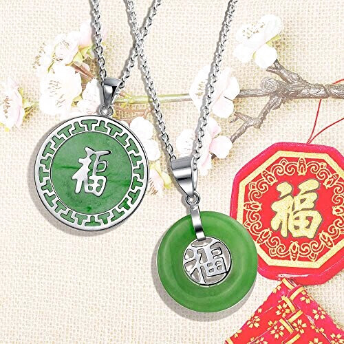 Pendentif Chinois argent variant 3 