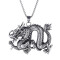 Pendentif Chinois argent noir - miniature