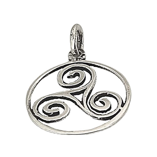 Pendentif Triskel argent variant 0 