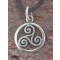 Pendentif Triskel argent - miniature variant 5