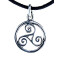 Pendentif Triskel argent - miniature variant 7