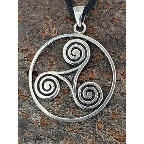 Pendentif Triskel argent variant 4 