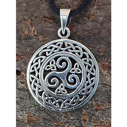 Pendentif Triskel argent variant 4 