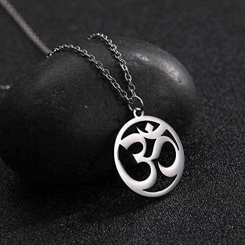 Pendentif Aum om-argent 15.01x16.62 mm variant 2 