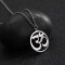 Pendentif Aum om-argent 15.01x16.62 mm - miniature variant 3