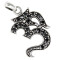 Pendentif Aum argent/noir - miniature