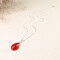 Pendentif rouge 2x1.5 cm - miniature variant 5