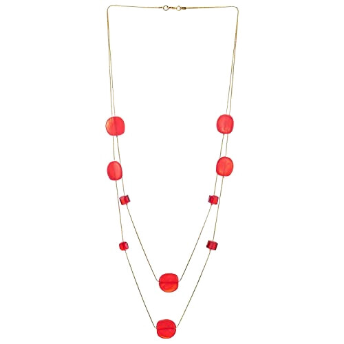 Pendentif rouge vif