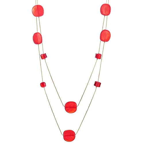 Pendentif rouge vif variant 0 