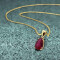 Pendentif rouge rubis - miniature variant 3