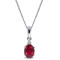 Pendentif rouge - miniature