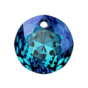 Pendentif bleu crystal vitrail 1 pièces