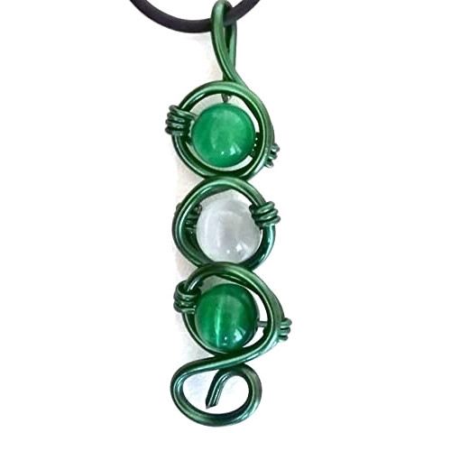 Pendentif vert