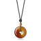 Pendentif orange agate - miniature